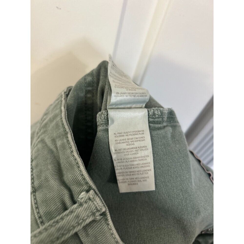 Boden Olive Green Wide Leg Utility Pants Size 6R chic minimalist retro boho 90s - Picture 9 of 12
